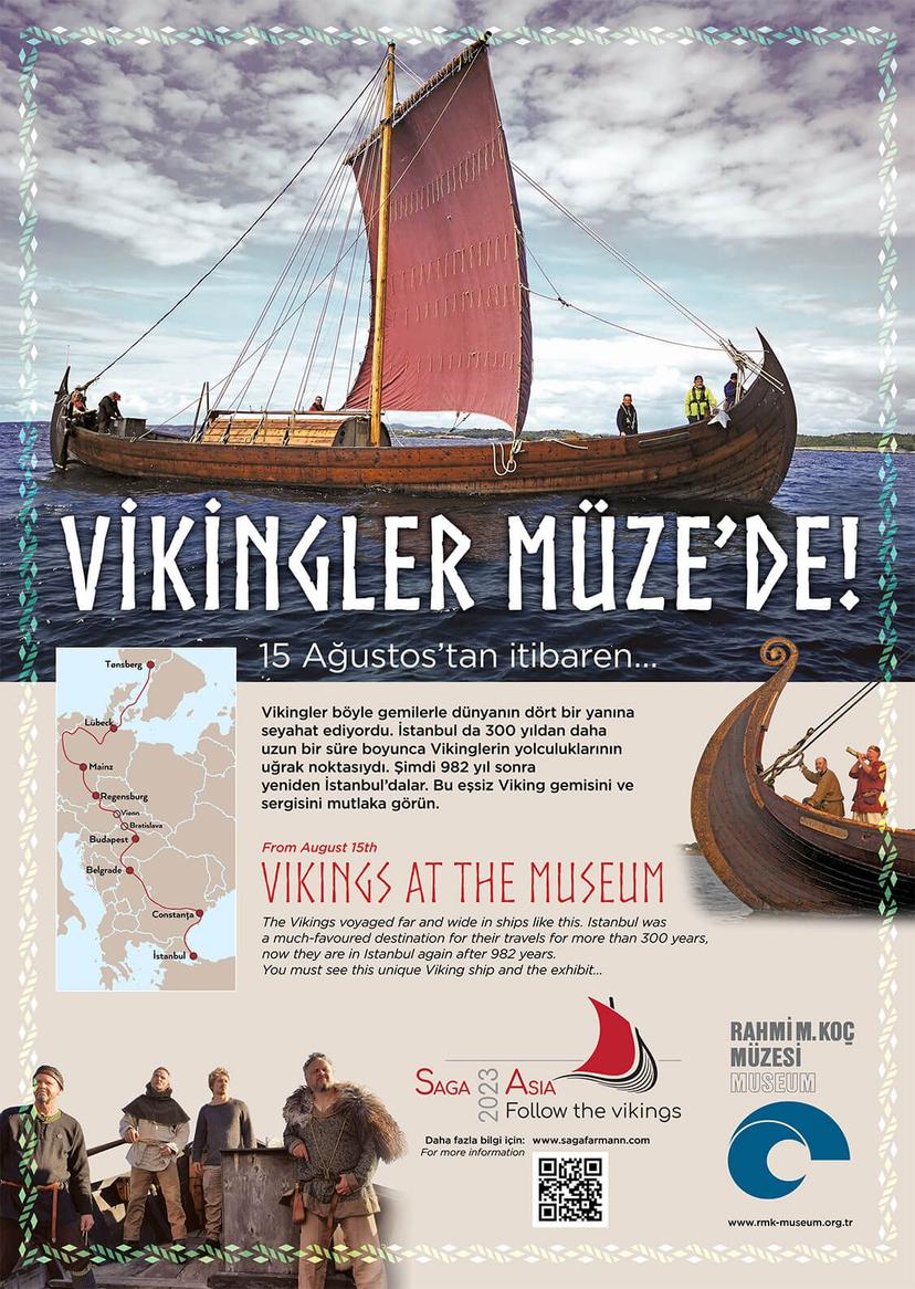 Vikingler Müze'de sergisi
