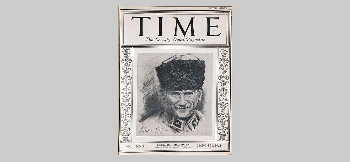 Time dergisi Atatürk kapak fotoğrafı